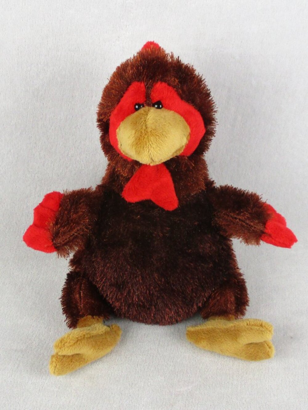 Ganz Webkinz Rooster Chicken Plush 9" Beanie without Code